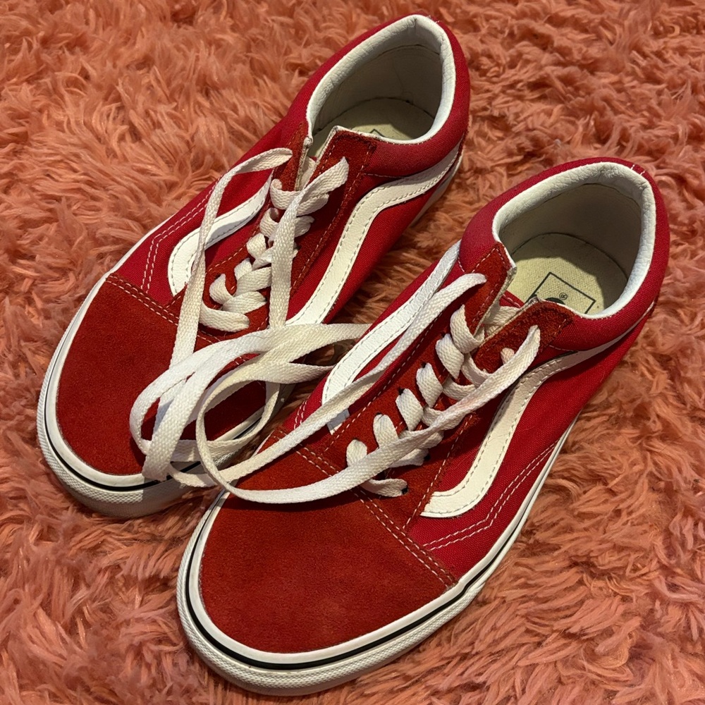 Red Old Skool Vans